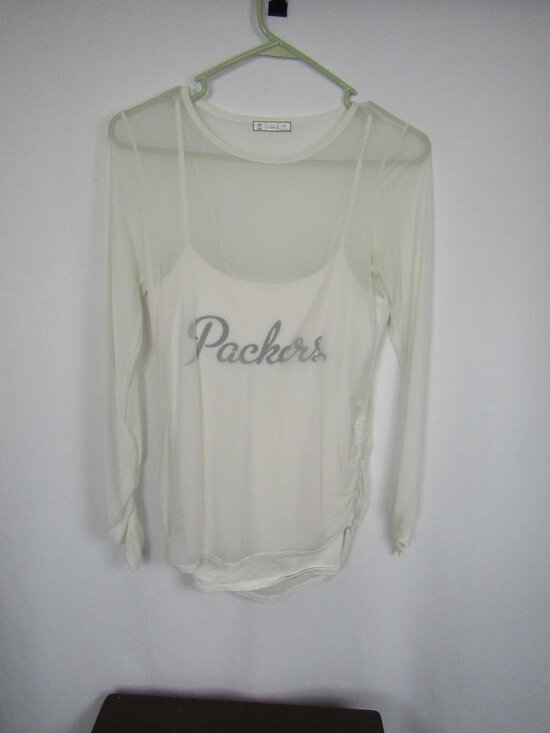 NFL Tops - NFL Team Apparel | Green Bay Packers | Women's | Medium | All Sport Couture